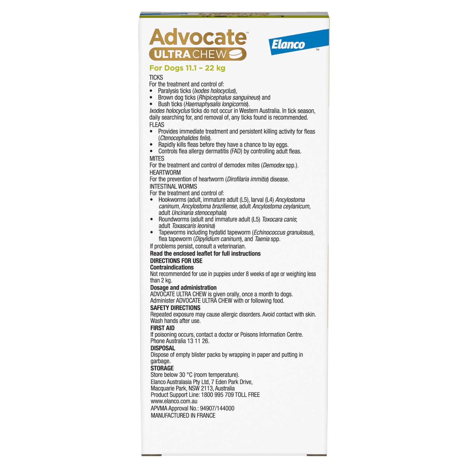 advocate-ultra-chew-large-breed-11-1-22kg-dog-flea-tick-worming - gallery_2