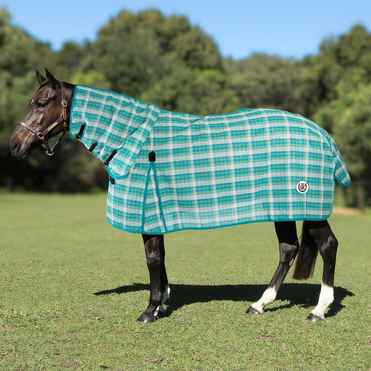 STC - PVC Shade Mesh Horse Rug Combo