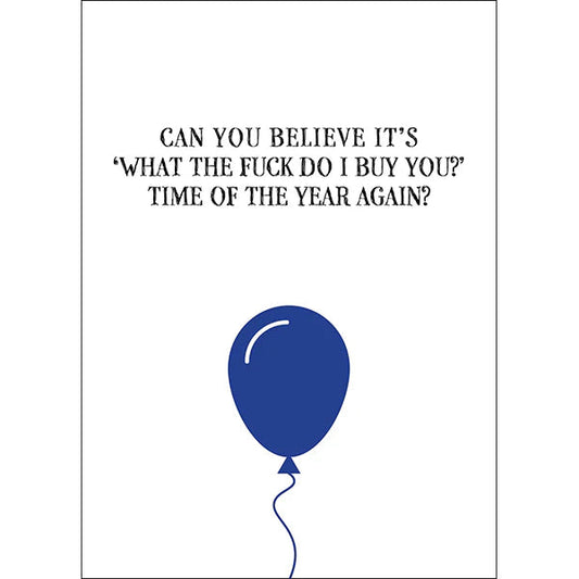 Defamations - What the f*ck do I buy rude birthday card