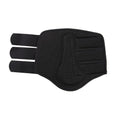 Load image into Gallery viewer, Equi-Guard - 3D Mesh Brushing Boots - pair of black boots showing the fastening straps
