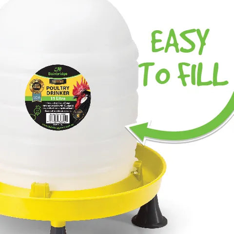 Bainbridge Supreme Poultry Drinker with Legs