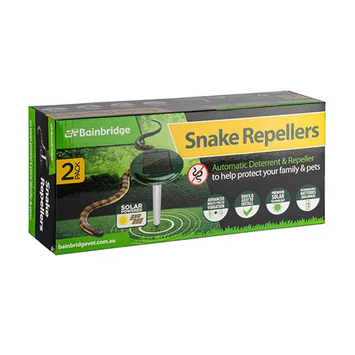 Bainbridge Solar Snake Repellers 2Pk