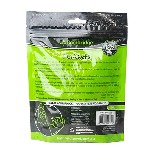 Bainbridge Dried Crickets