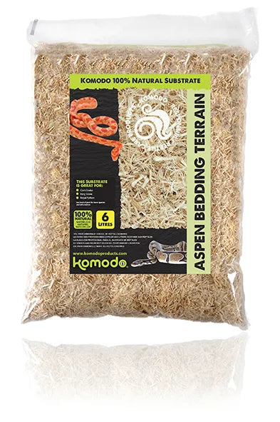 Komodo Aspen Snake Bedding 6L