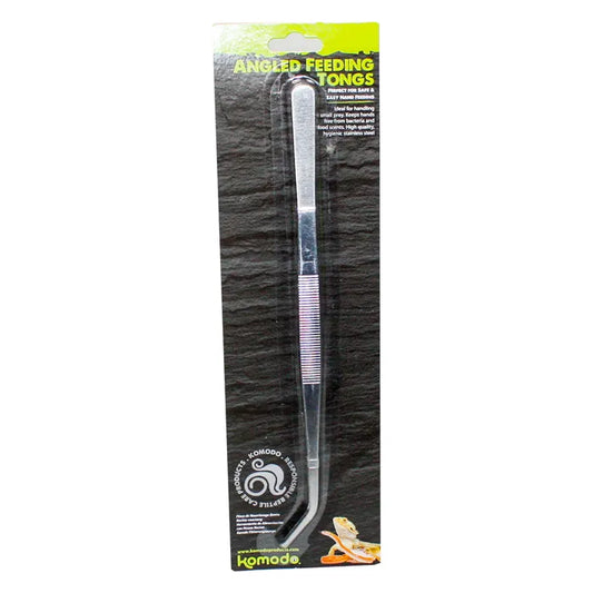 Komodo Feeding Tongs Angled 30cm