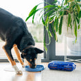 Load image into Gallery viewer, Farmers Mate - Ultra Premium Fresh Dog Food - dog eating from a lick mat
