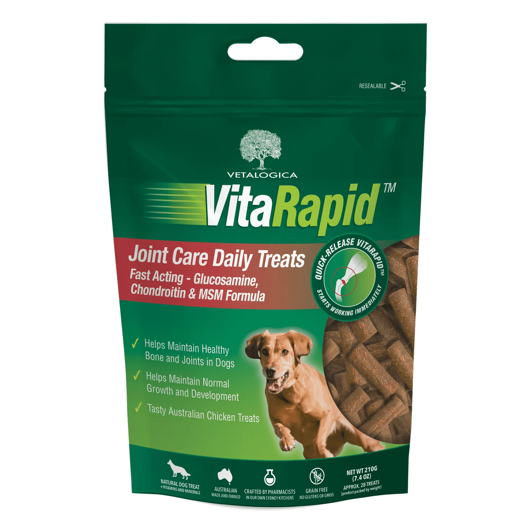 VitaRapid Joint Care Daily Treats For Dogs - 210g