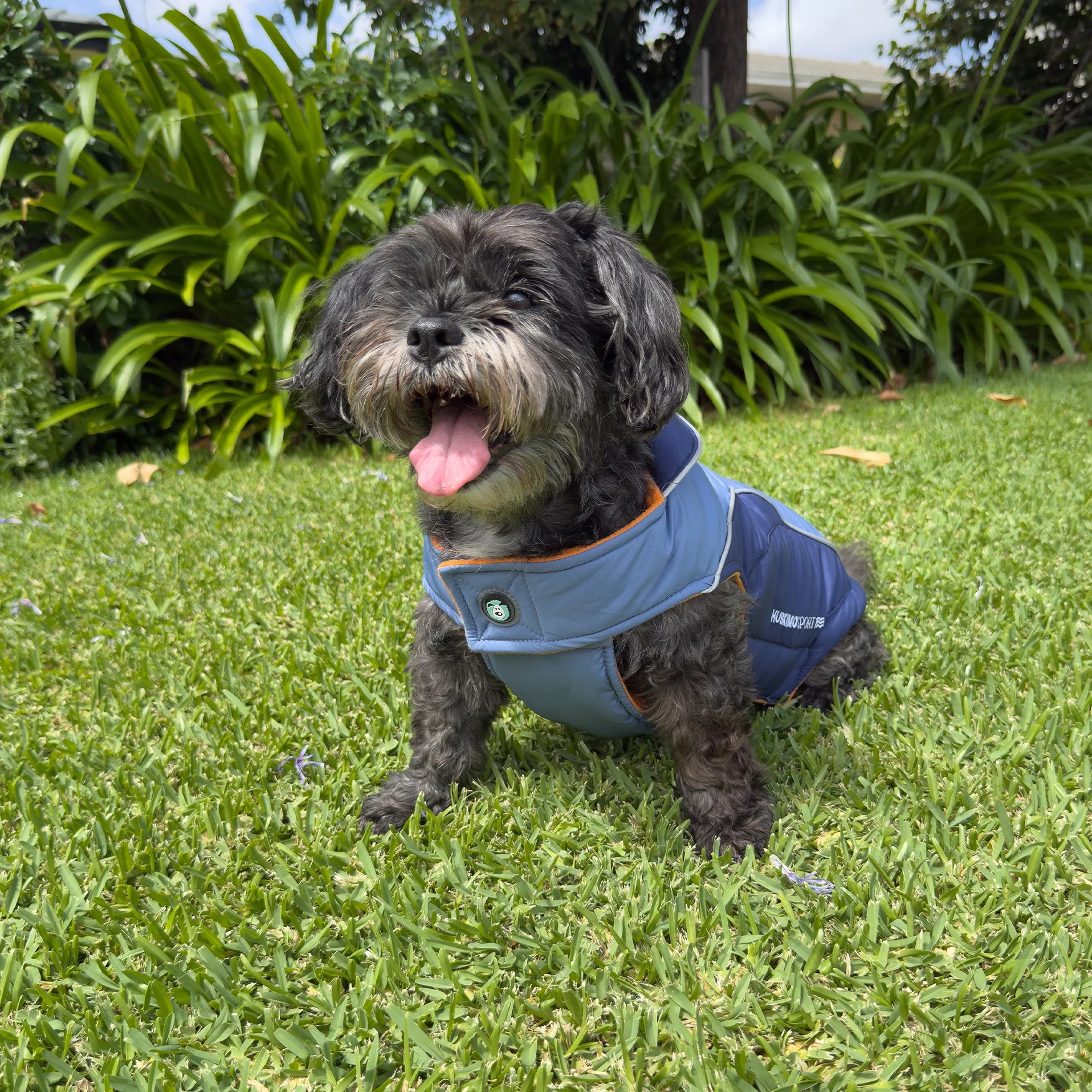 Huskimo Sherpa Dog Coat - Midnight Blue