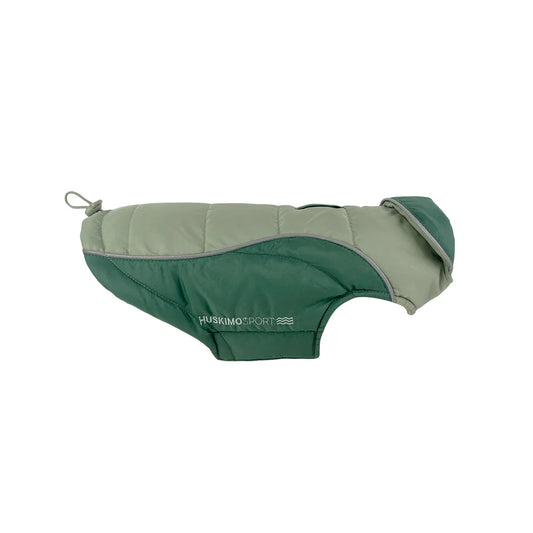 Huskimo Sherpa Dog Coat - River Moss (incl Dachshund Sizes)