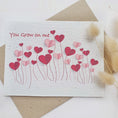 Load image into Gallery viewer, Heart cards - Bottlebrush
