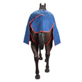Load image into Gallery viewer, Horsemaster - Ripstop Canvas Rug w/Blanket Lining - rear view showing tail flap
