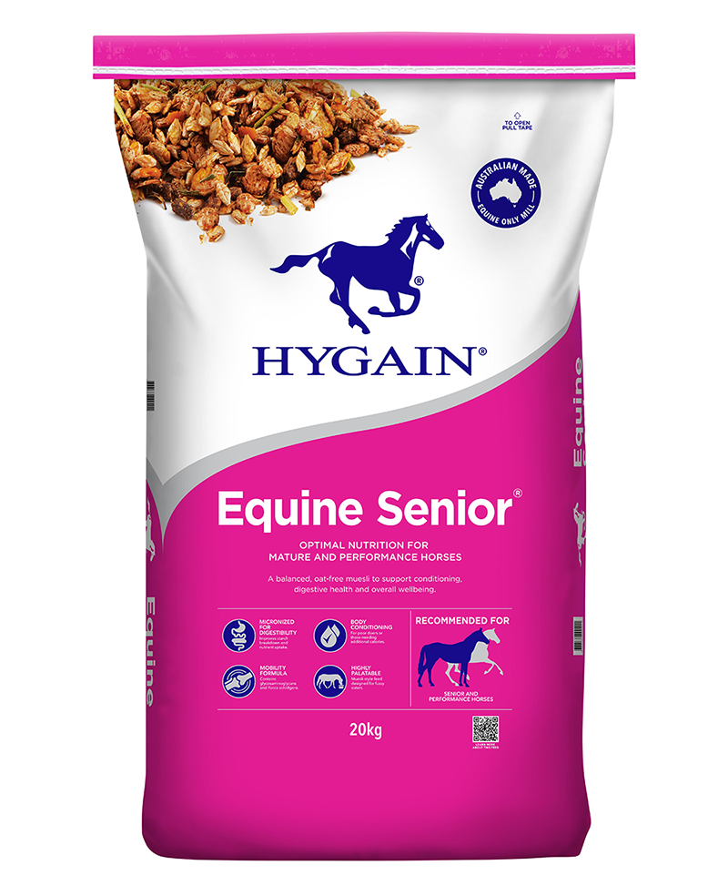 Hygain Equine Senior Horse Feed 20kg – 20kg bag