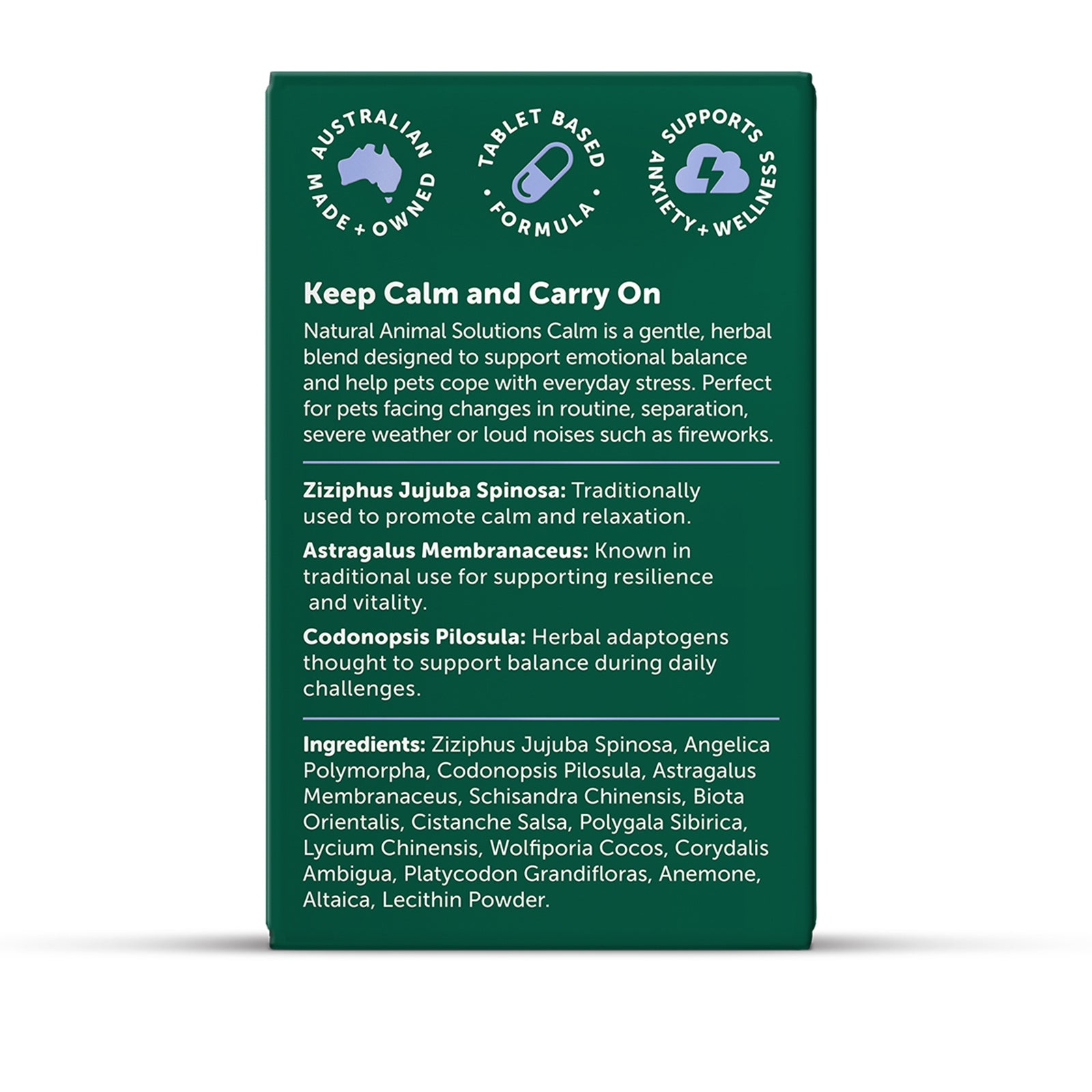 NAS Calm - 60 Tablets