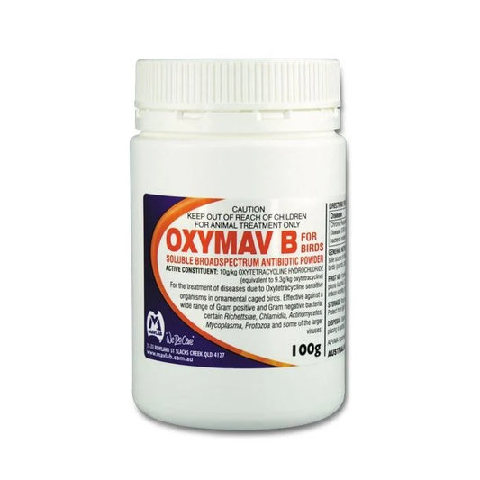 Mavlab Oxymav B For Birds Powder 100g