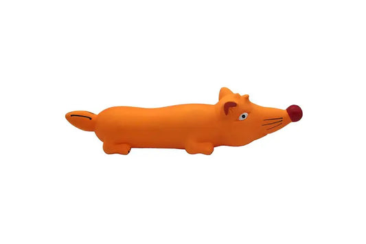 Paw Play Squeaking Fox Toy