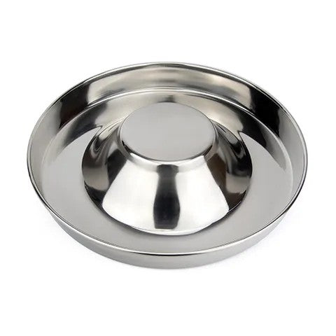 Dog Bowl Stainless Steel Puppy Saucer (28cm)