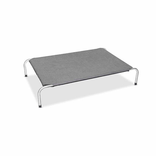 Superior - Canvas/Twill Raised Dog Bed - Mid Grey