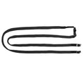 Load image into Gallery viewer, Vivid - Cotton Hack Reins - black reins, full length
