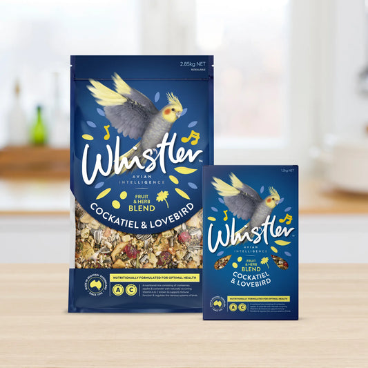 Whistler Cockatiel & Lovebird Gourmet Blend 1.2kg