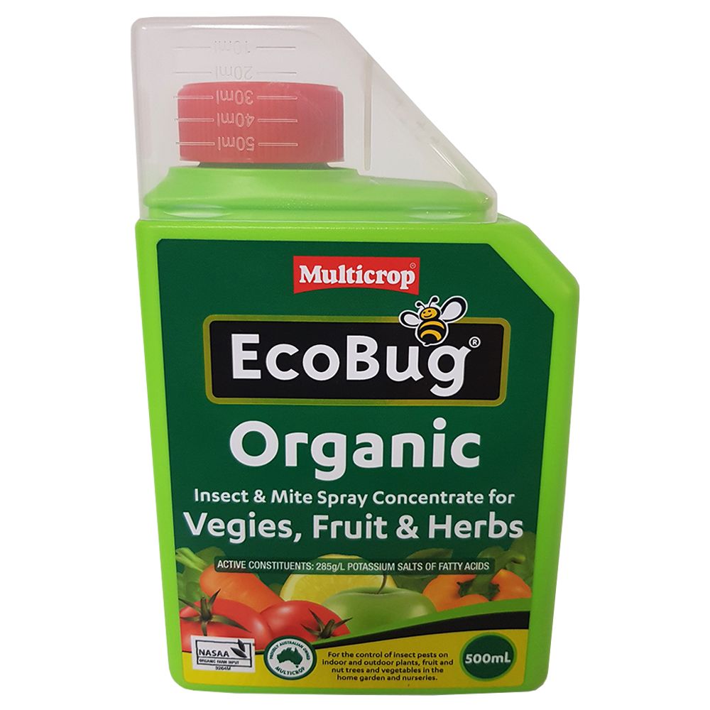 EcoBug Organic Insect and Mite Spray Concentrate 500ml